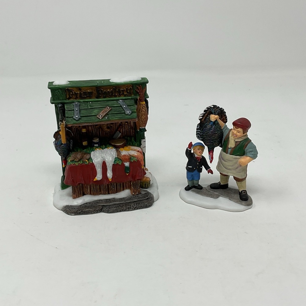 Dept 56 Dickens Village Heritage A Christmas Carol The Big Prize Turkey 56.58539